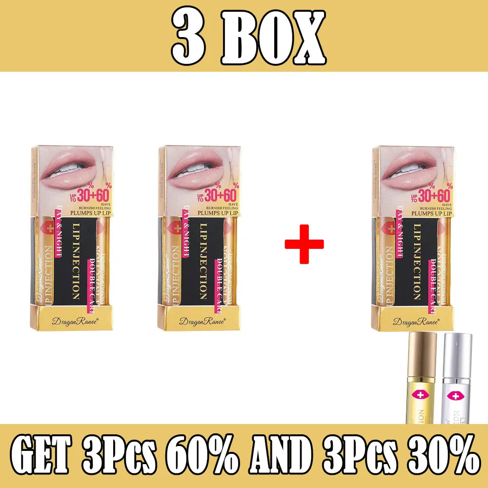 Lasting Volumising Lip Plumper Serum Instant Lips Elasticity Plumping Gloss Oils Reduce Fine Lines Moisturizing Sexy Lip Care