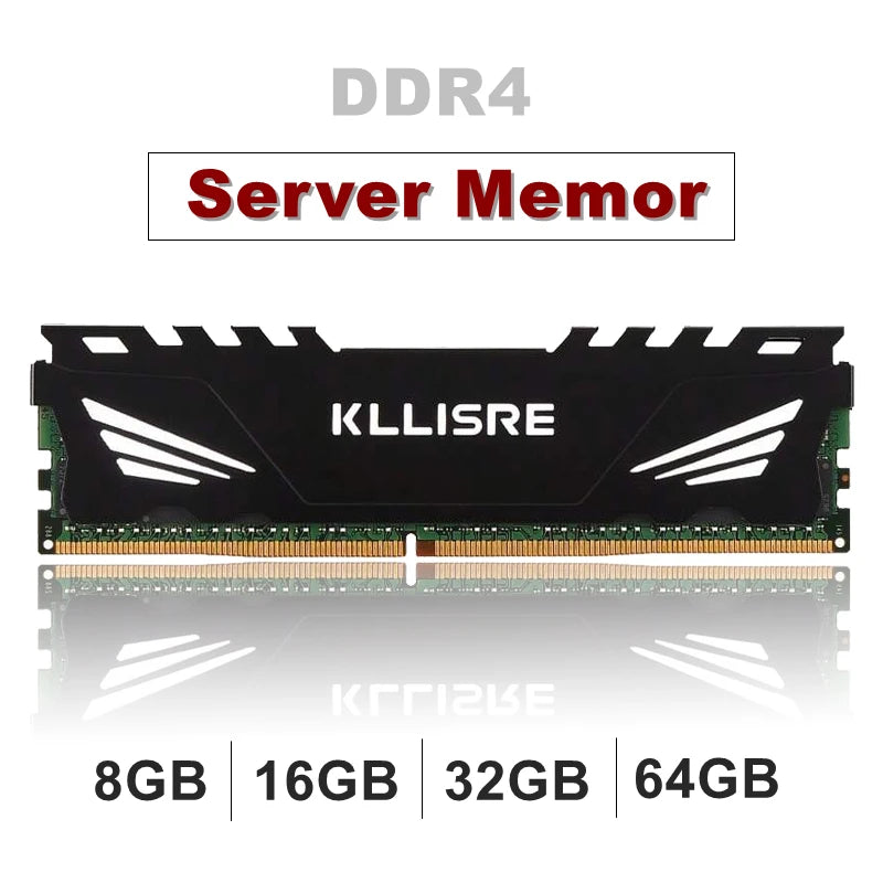Used DDR4 8GB 16GB 32GB 64GB server memory 2400 2133MHz ECC REG PC4-2133P 2400T ram