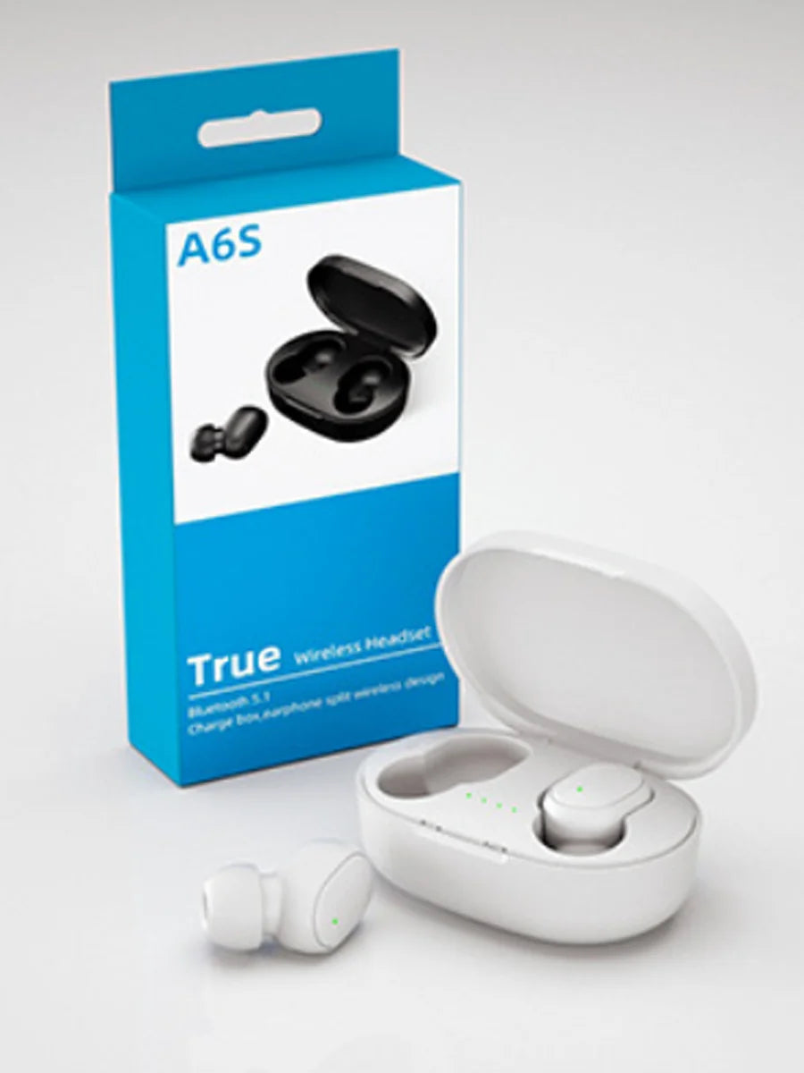 A6S Bluetooth 5.0tws Headset Wireless Sports In Ear Headphones With Power Display Function