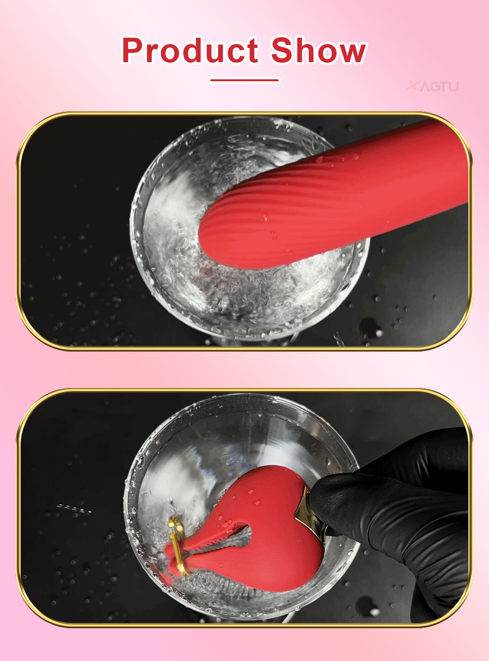 G Spot Vibrator for Women with Nipple Clamps Breast Clips Nipple Clitoral Stimulation Wired Adult Goods Sex Toy for Couple