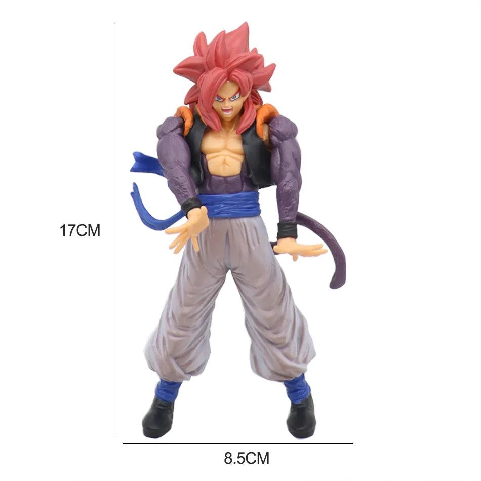 Dragon Ball Z Super Saiyan Anime Figurine Model GK Rose Goku Action Figure DBZ Gohan Figures Vegeta Statue Collection Toy Figma