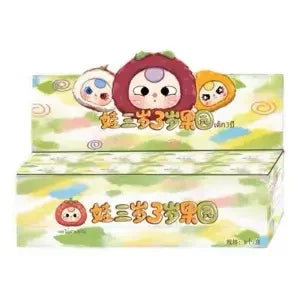 Baby Three Cute Fruit Plush Series Mystery Box Toy Doll Baby Three Guess Bag Stuffed Doll Blind Box Girls Cute Birthday Gifts