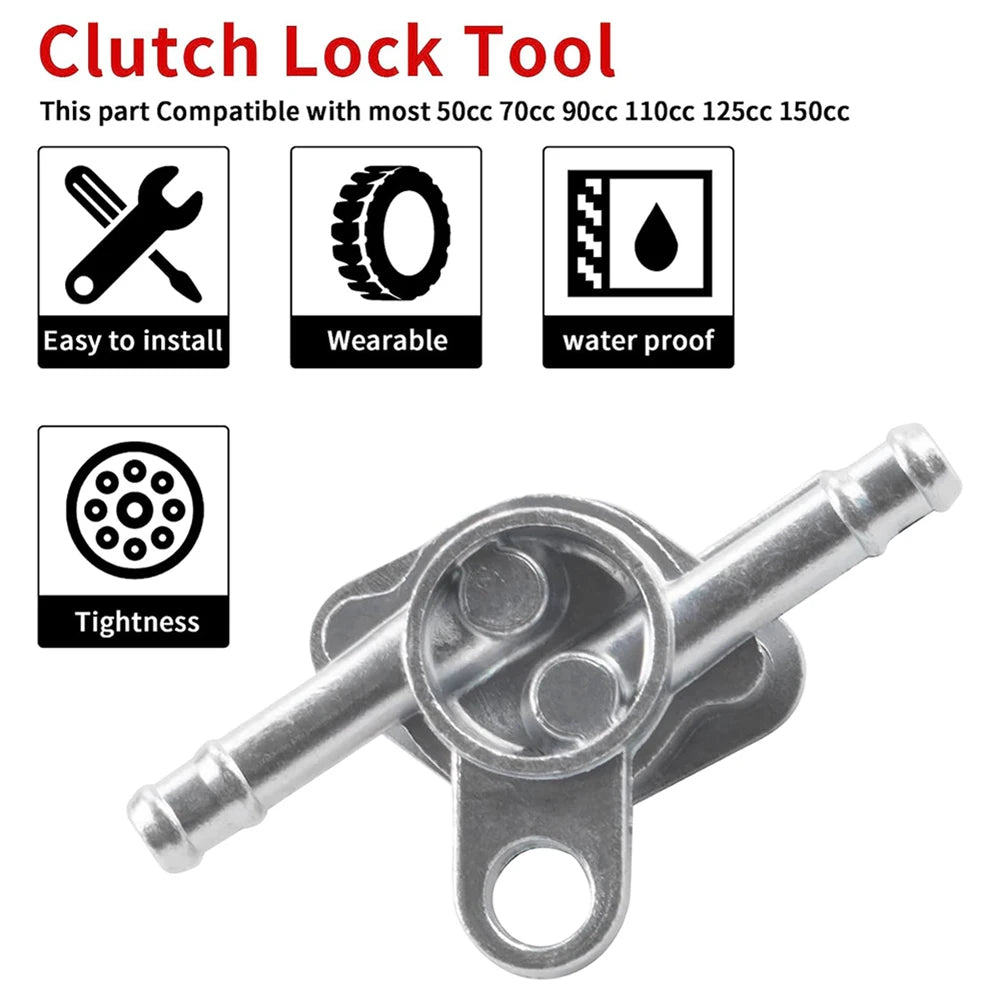 Universal 6mm Motorcycle Scooter Gasoline Faucet Gas Gasoline Valve Fuel Tank Switch Engine Mini Auto Key Ring On Off Accessory
