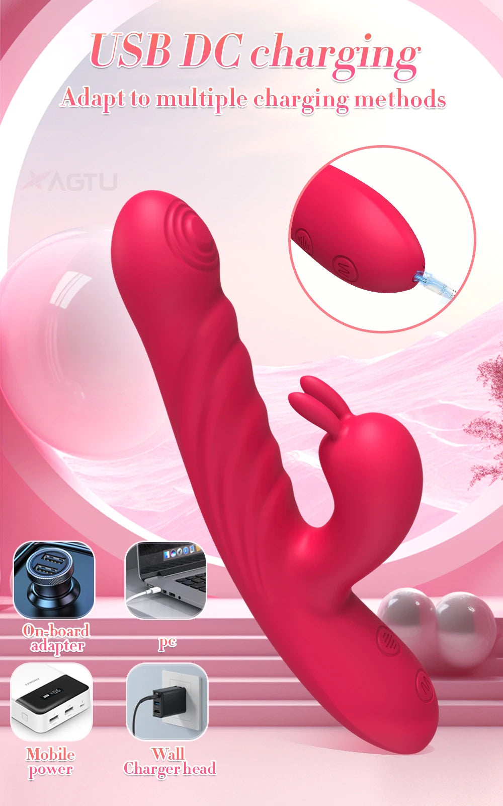 Powerful Thrusting Sucking Vibrator Female Sucker Clitoris Stimulator G Spot Dildo Massager Adult Goods Sex Toys for Women
