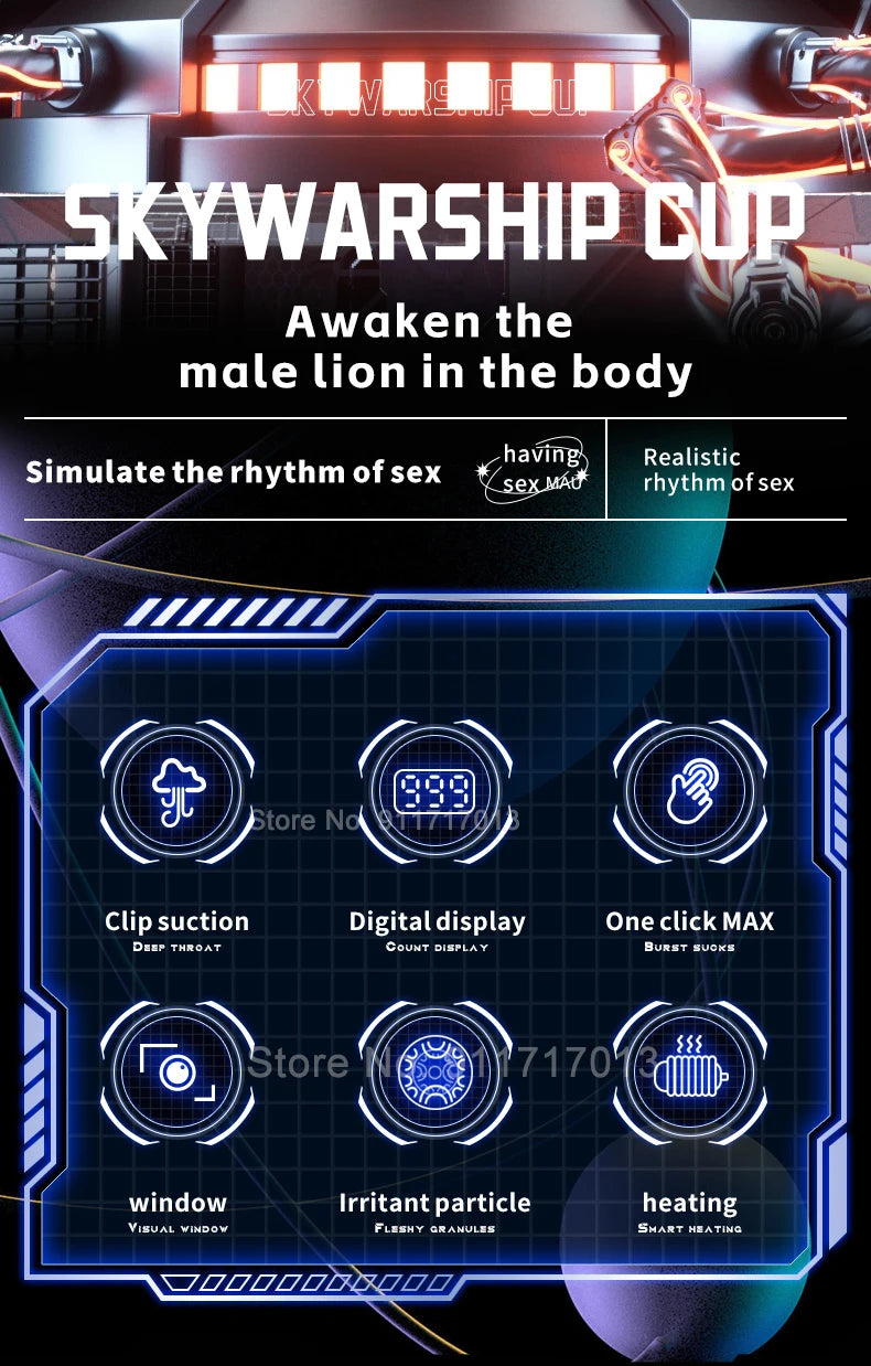Automatic Male Masturbator Cup Sucking Vibration Blowjob Masturbation Real Heated Vagina Pocket Adults Sex Machines Toys For Man