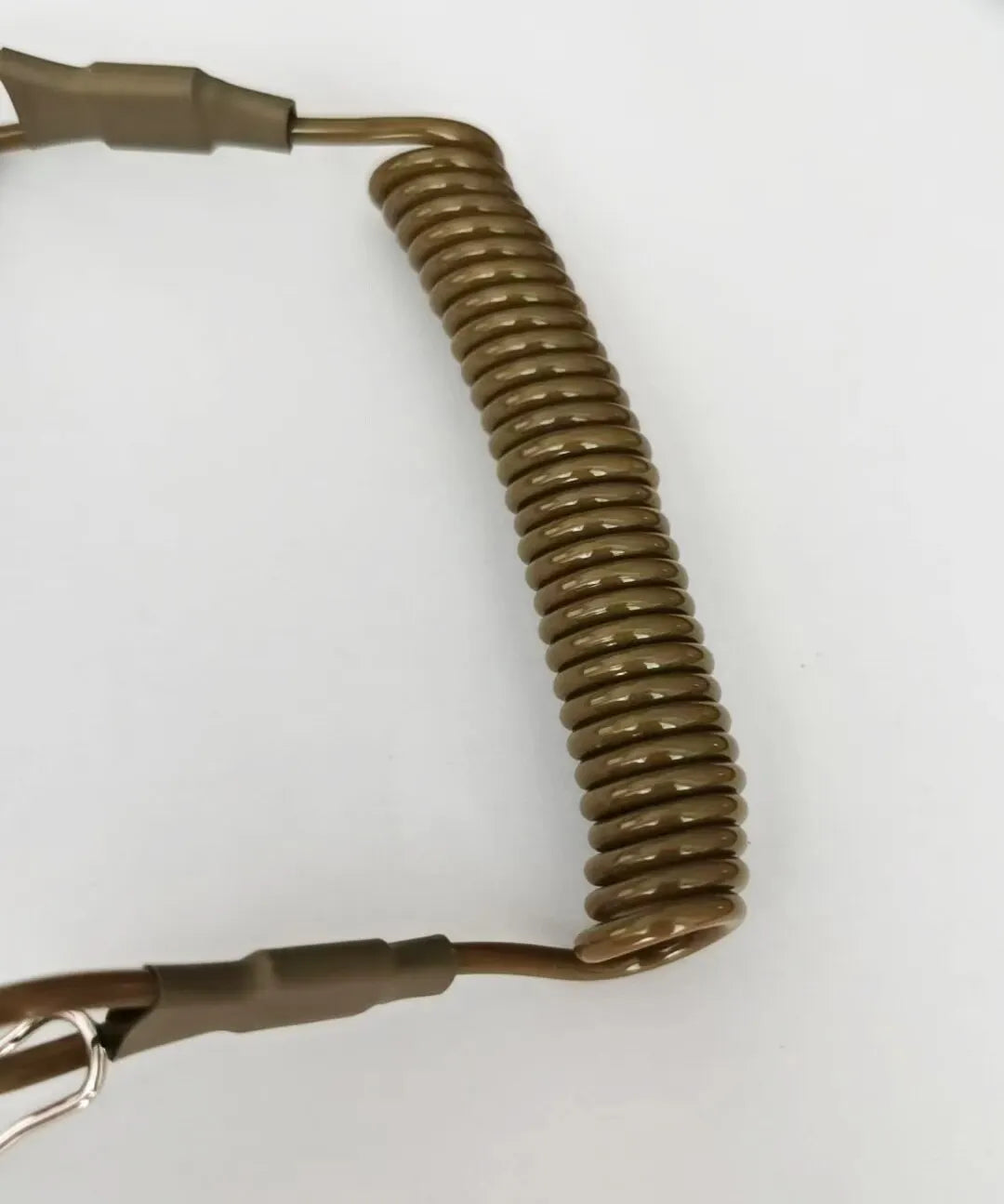 Elastic Lanyard Rope Tactical Anti-lost Military Spring Safety Strap Gun Rope For Key Ring Chain Flashlight Hunting Accessories