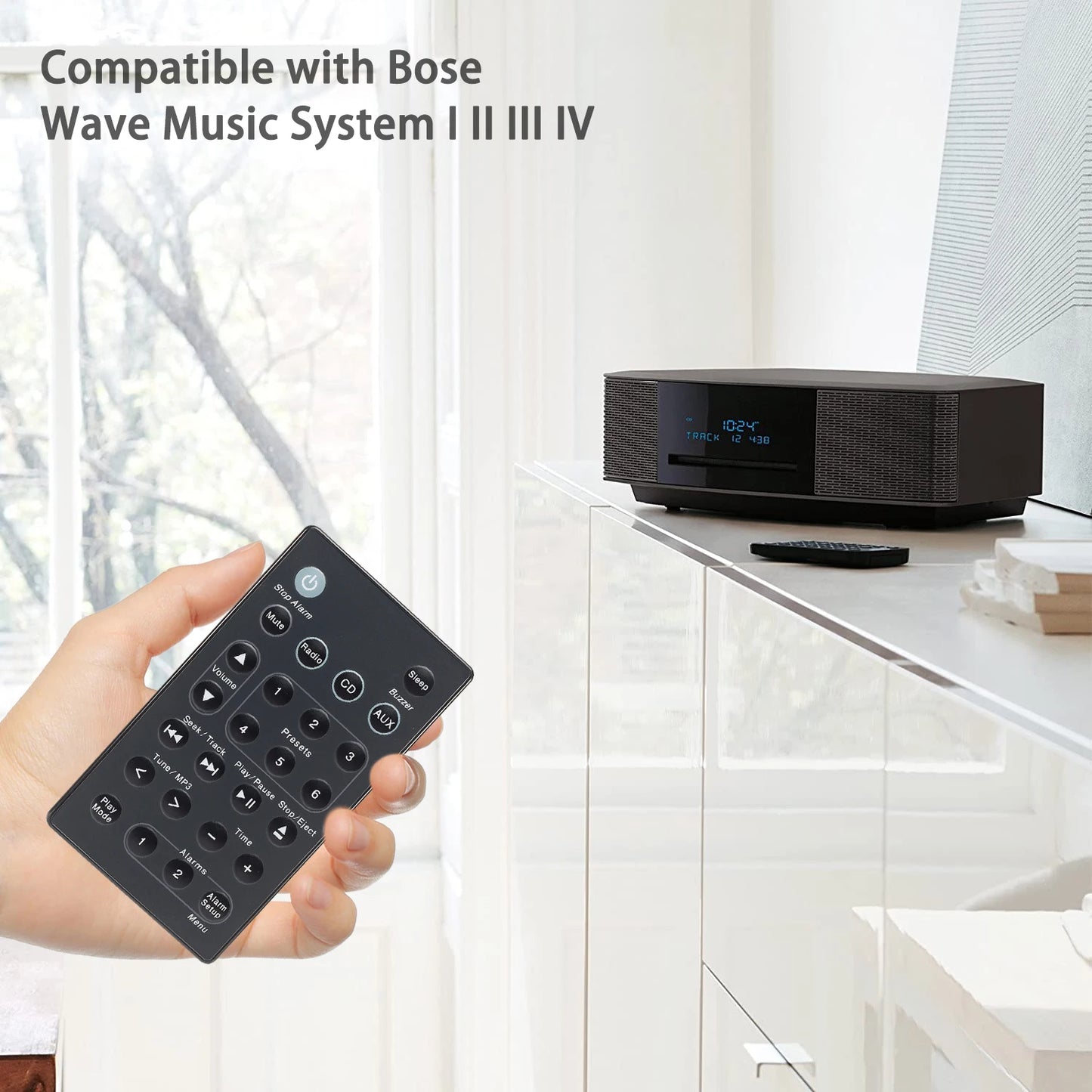 Universal Replacement Remote Control for Bose Sound Touch Wave Music Radio System-Generation System III IV II I) AWRCC1 AWRCC2