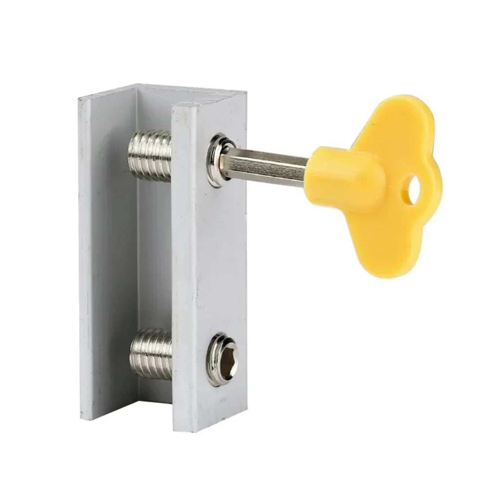 Useful Aluminum Alloy Sliding Window Locks Safety Unisex Protection Anti-Theft Limit Device Adjustable Window Safety Lock