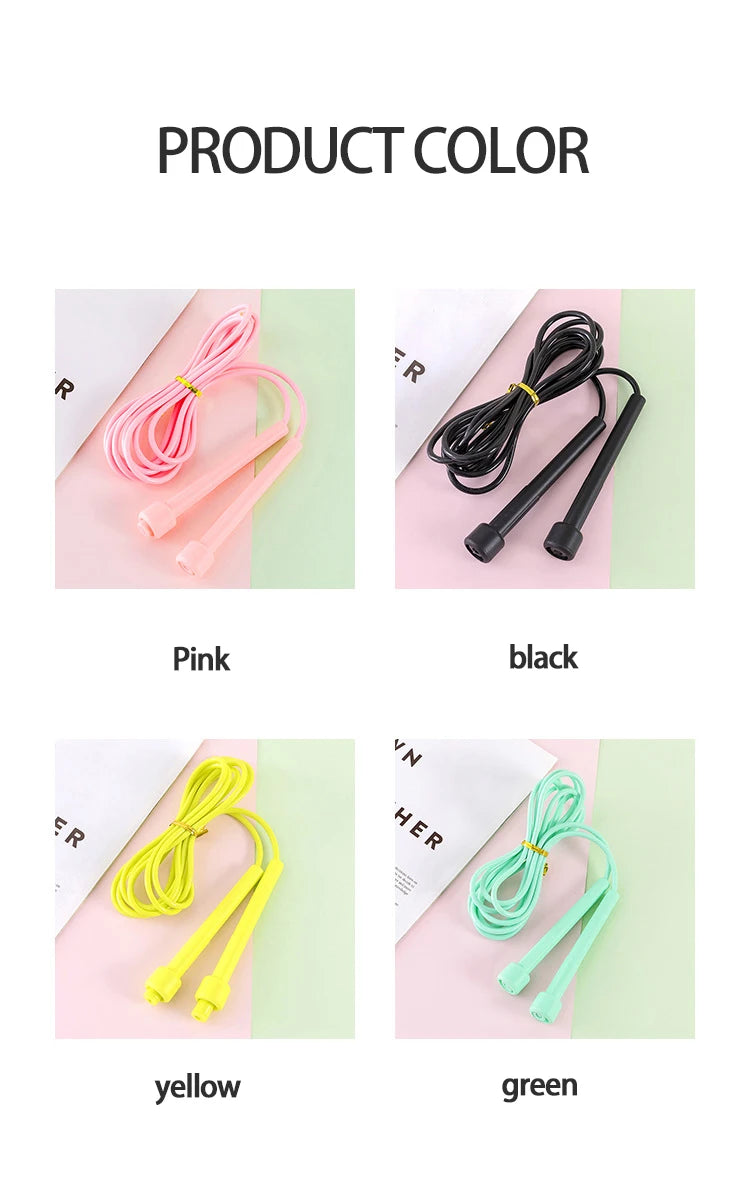 Speed Skills Skipping Rope Adult Jump Rope Weight Loss Children Sports Portable Fitness Equipment Professional Men Women Gym