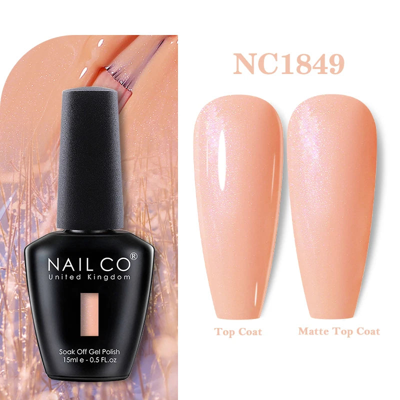 NAILCO Gel Nail Polish 15ml Nail Art Vernis Semi Permanent Soak off UV Gel Polish Gel Manicure Nail Varnish Nail Color Ongles