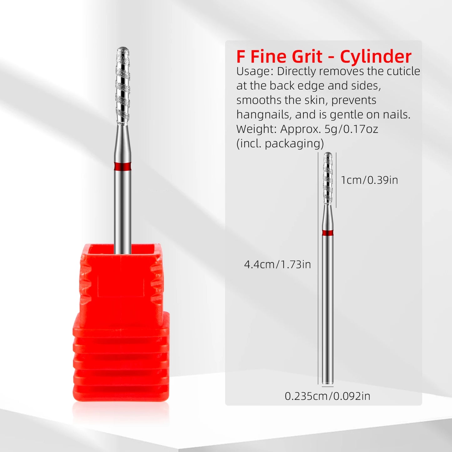 Tornado Diamond Nail Drill Bits Spiral Drill Milling Cutter For Manicure Electric Machine Accessory Nail File Gel Remover Tool