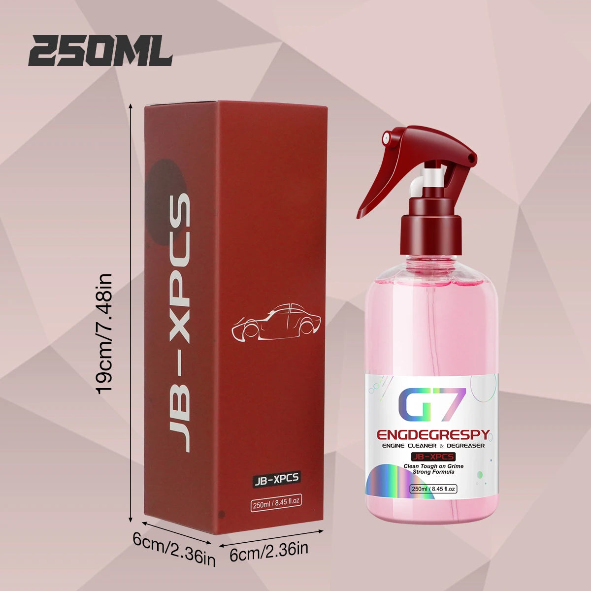 Engine Bay Cleaner Powerful Decontamination Cleaning Oil Dust Grease Remover Product For Engine Compartment