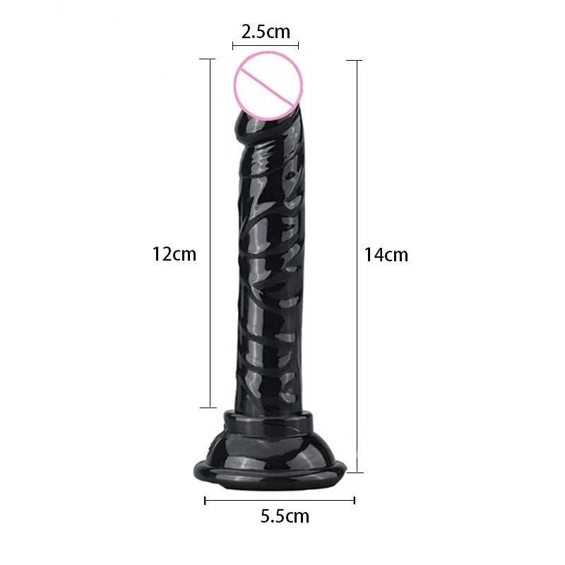 Translucent Soft Jelly Dildo Realistic Fake Dick Penis Butt Plug Sex Toys for Woman Vagina Anal Female Masturbation Huge Dildos