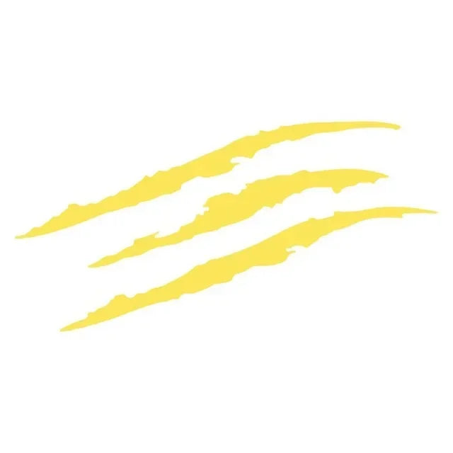 Car Styling Ghost Claw Scratch Stripe Marks Headlight Decal Vinyl Decal Auto Body Decorative Stickers PVC Carving Vinyl Decal