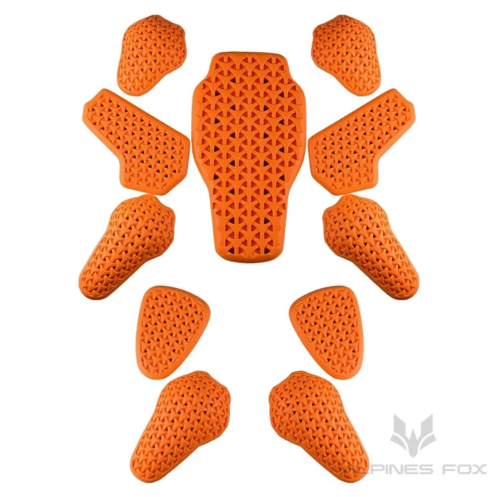 Motorcycle Protective Gear Insert Back Protection Motocross Jacket CE Protector Shoulder Pads Elbow Pads Motorcycle Equipment