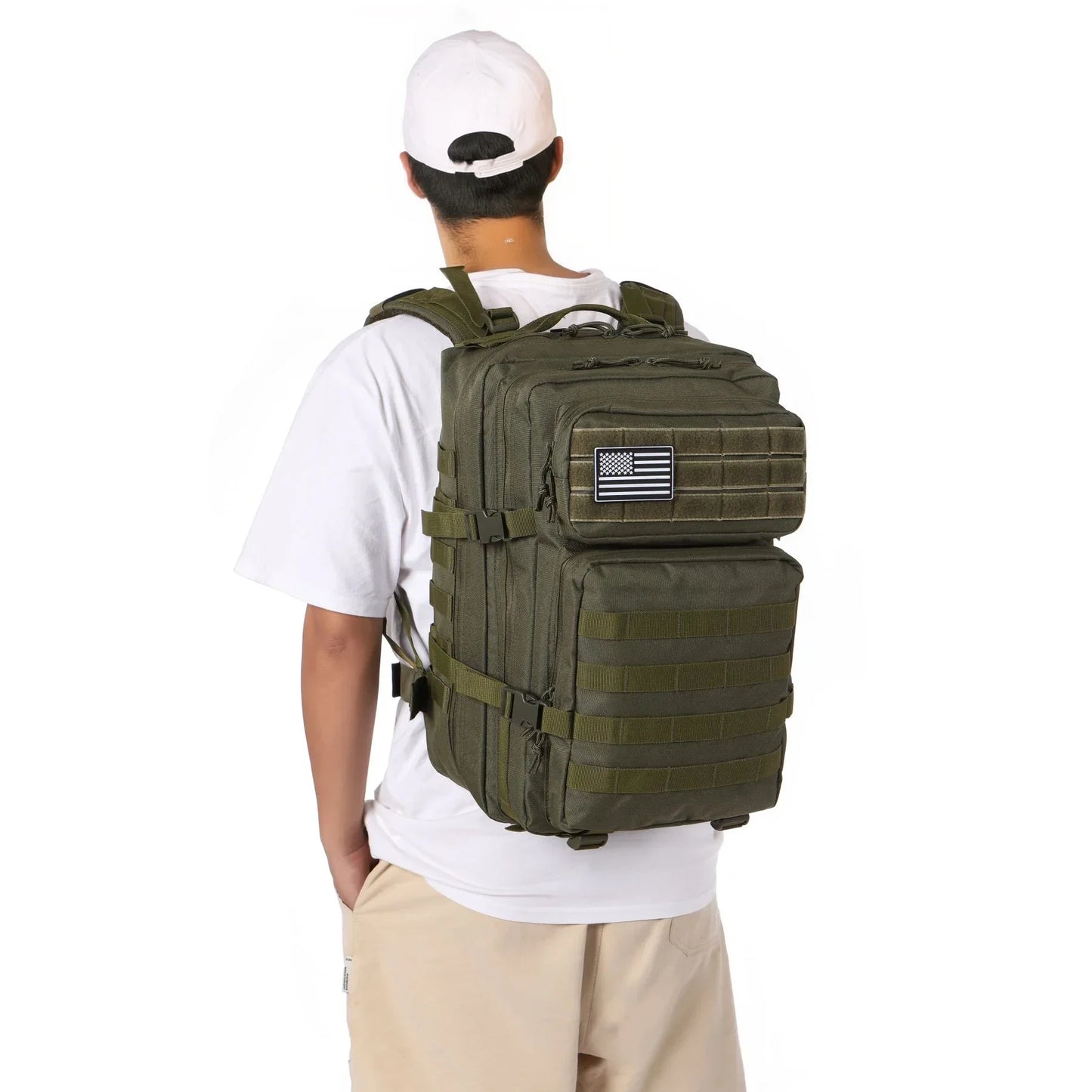 25L/50L Tactical Backpack Molle Bag Outdoor Bags Backpack for Hiking Camping Trekking Hunting Fishing GYM Bags Backpacks