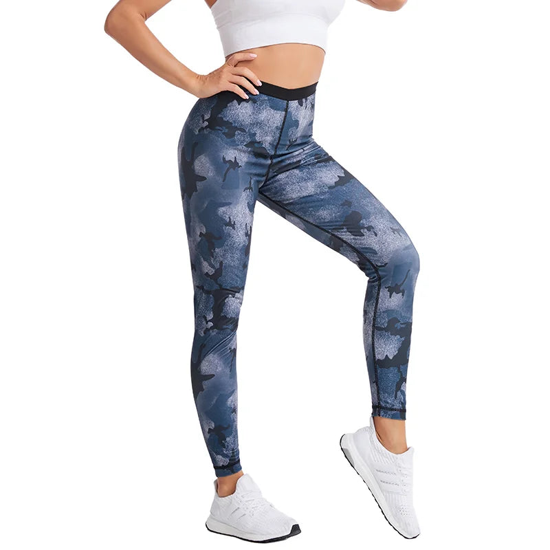 Women Camouflage Leggings Body Shaper Pants Hot Sweat Sauna Pant Shapewear Tummy Control Slimming Shorts Gym Fitness Weight Loss