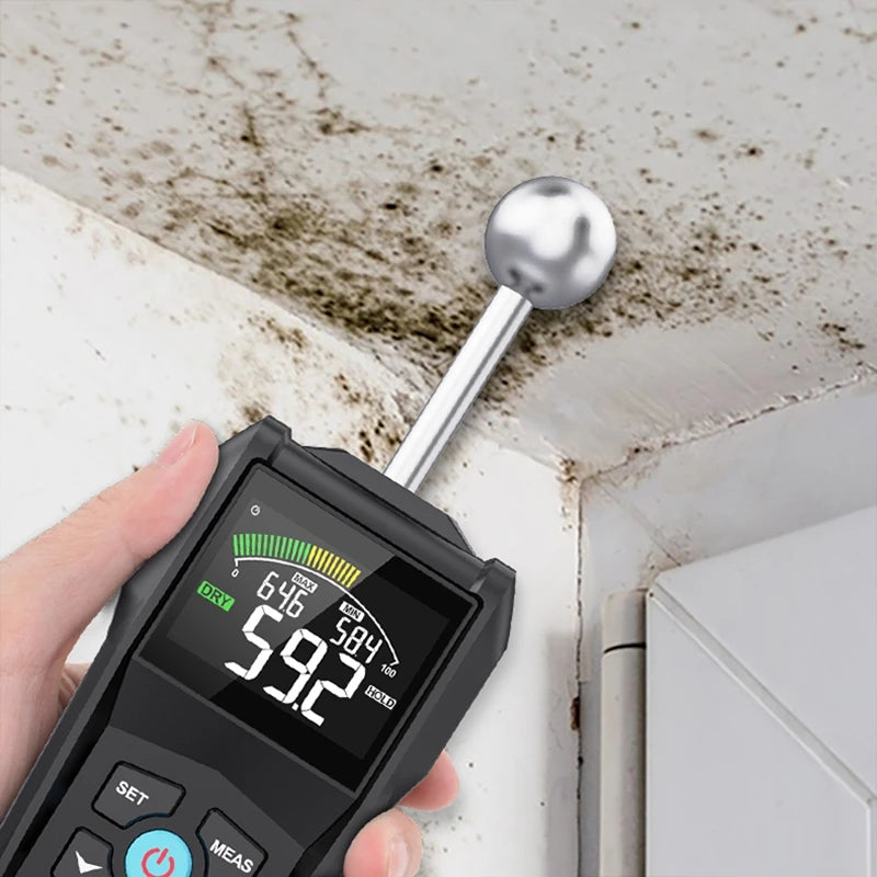 1PC MESTEK WM700B Digital Wood Hygrometer without Contact Wood Moisture Detector High Quality