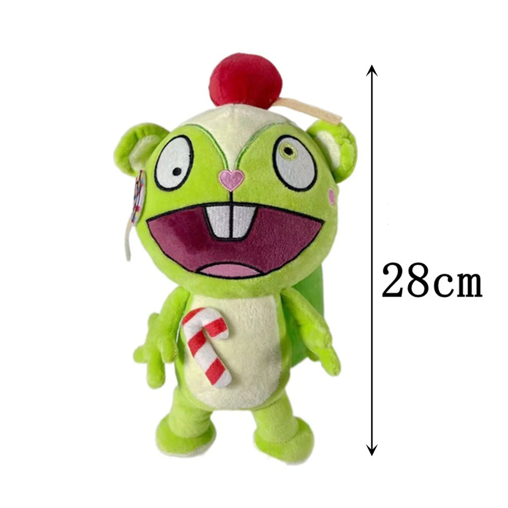 20-28cm Happy Tree Friends Plush Doll Cartoon Anime Plush Toys Flakey Flippy Soft Pillow Room Decor Doll Gift For Boys Girls