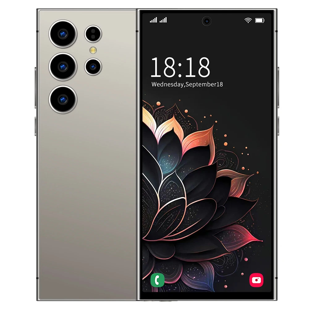 2025 New S26 Ultra Original 5G Smartphone 7.3 inch Dual SIM 7800mAh Android 14 Global Phone