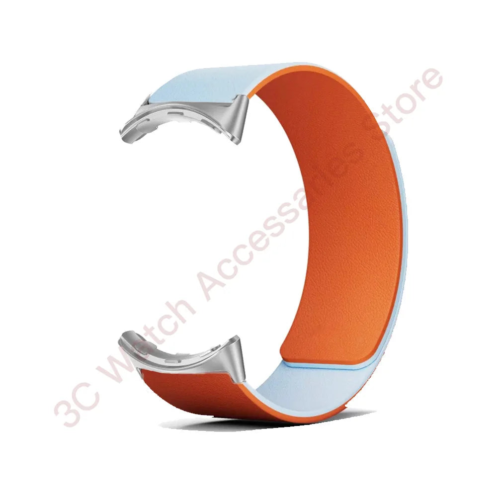 Silicone Magnetic Strap For Google Pixel Watch 4 3 2 1 41mm Accessories Sport Elastic bracelet correa Pixel Watch 3 4 45mm Band