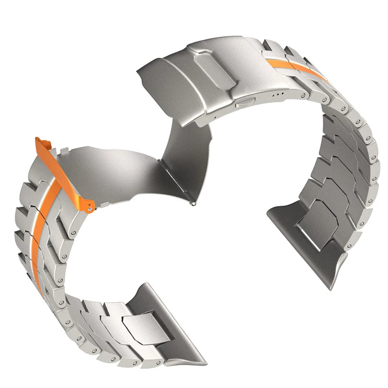 Stainless Steel Strap For Apple Watch Series 11 10 9 8 SE 3 46mm 45mm 42mm 44mm Metal Bracelet Band For iWatch Ultra 3/2/1 49mm