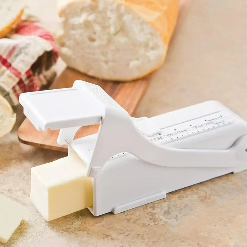 Adjustable Butter Cheese Dispenser - Stainless Steel Blade, Bread Toast Slicer, Baking Splitter Tool