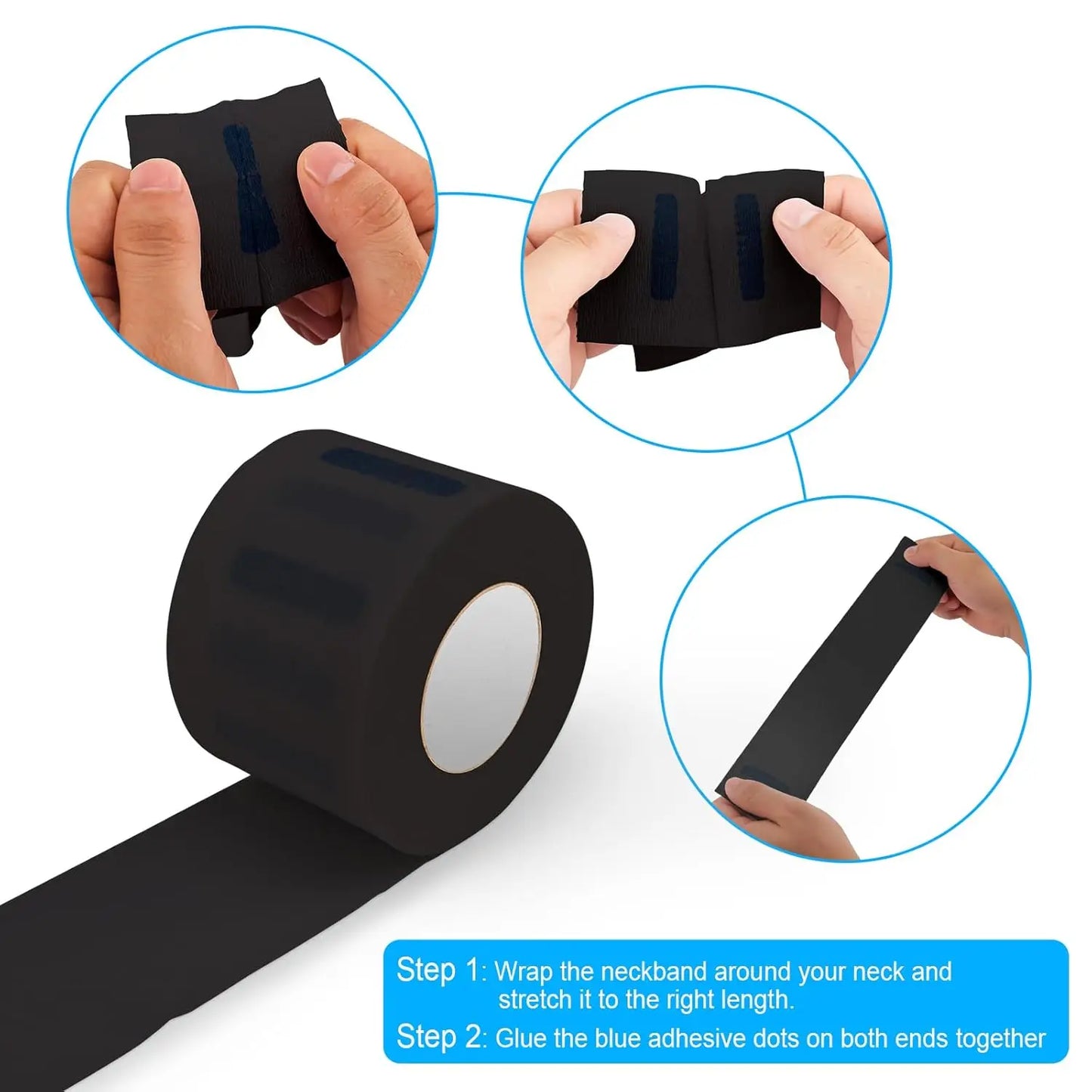 Professional Barber's Tools 3/8-Piece Set Hair Cutting Cape Neck Duster Hair Brush–Premium Salon Haircut Styling Accessories