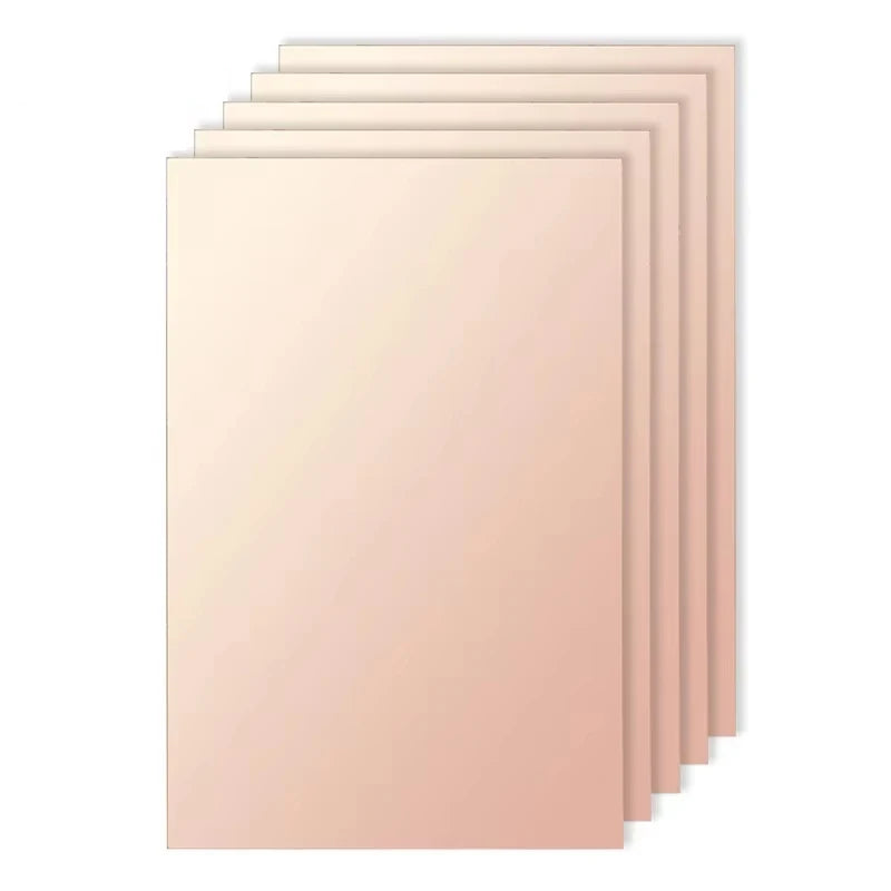 5PCS FR4 PCB 5x7cm Single Side Copper Clad Plate Diy Pcb Kit Laminate Circuit Board 5*7cm