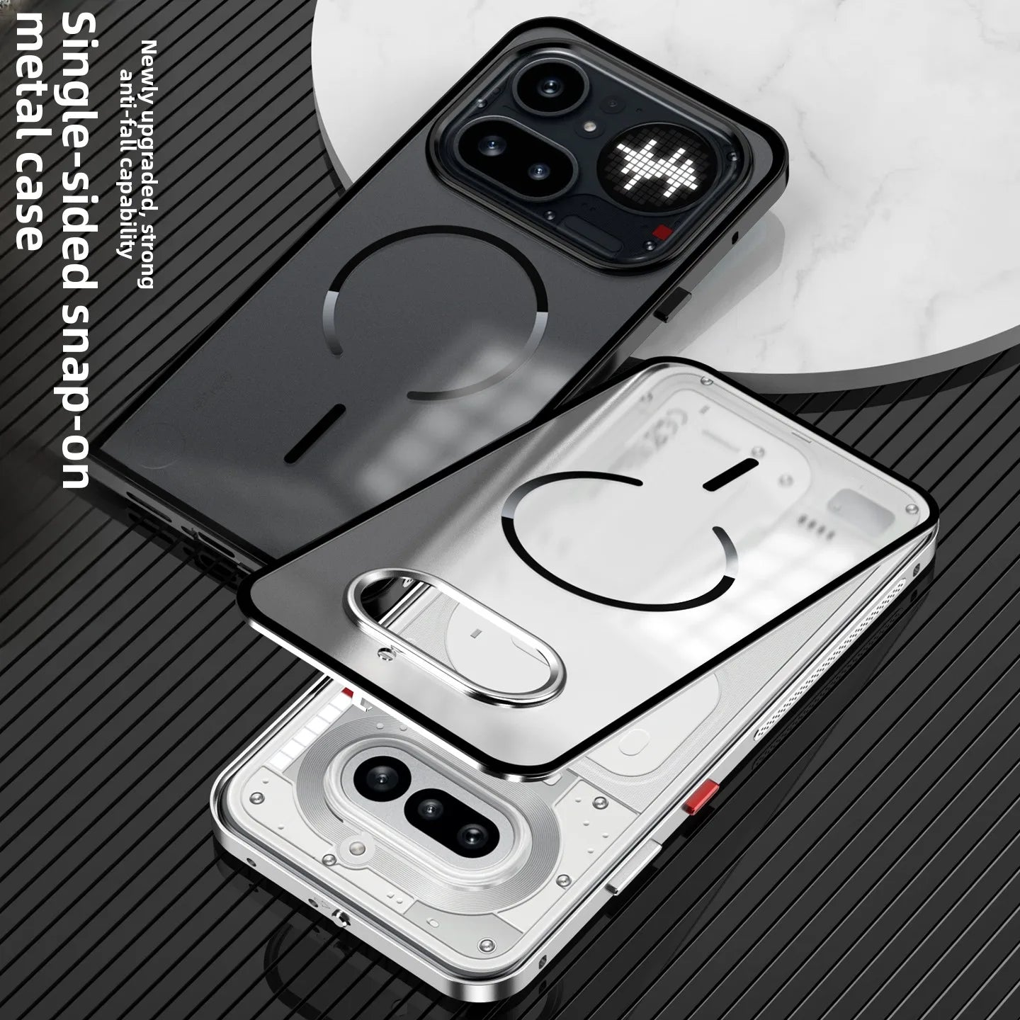 Magnetic Case For Nothing Phone 4A Pro Matte Texture Acrylic Cover Skin-friendly feel for Nothing Phone (4a) Shockproof Funda