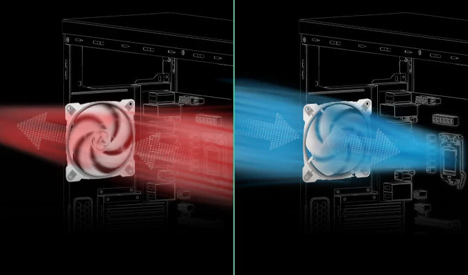 ARCTIC BioniX P120 120mm Gaming Case Fan with PWM Sharing Technology (PST), Pressure-optimised, Quiet Motor, Speed：200-2100 RPM