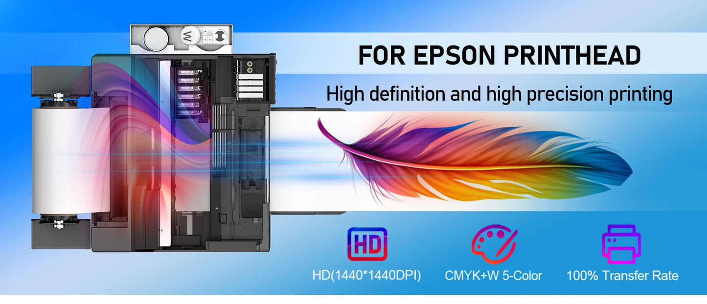 A4 L8058 DTF Printer For Epson XP600 DTF Printer Directly to Film Transfer Printer T shirt Printing Machine For all Textile