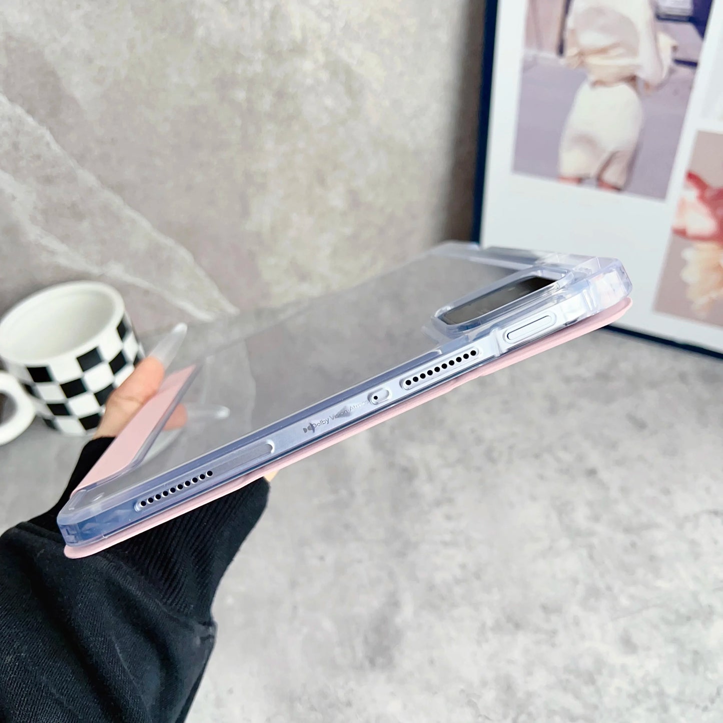 For Xiaomi Mi Pad 8 7 6 Pro 11.2 Case Redmi pad SE 11 2 K Pad 8.8 Auto Wake up & Sleep Silicone Cover Y-Fold Support Charging