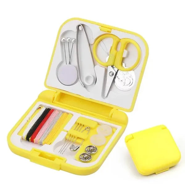 Square Mini Sewing Kits Household Sewing Kit DIY for Traveller Beginner Sewing Supplies