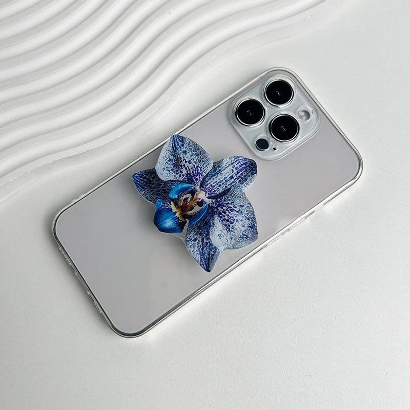 New Orchid Phone Stand Phalaenopsis Socket Grip Network Hot Talent Recommendation Foldable Cymbidium Phone Bracket For IPhone 16