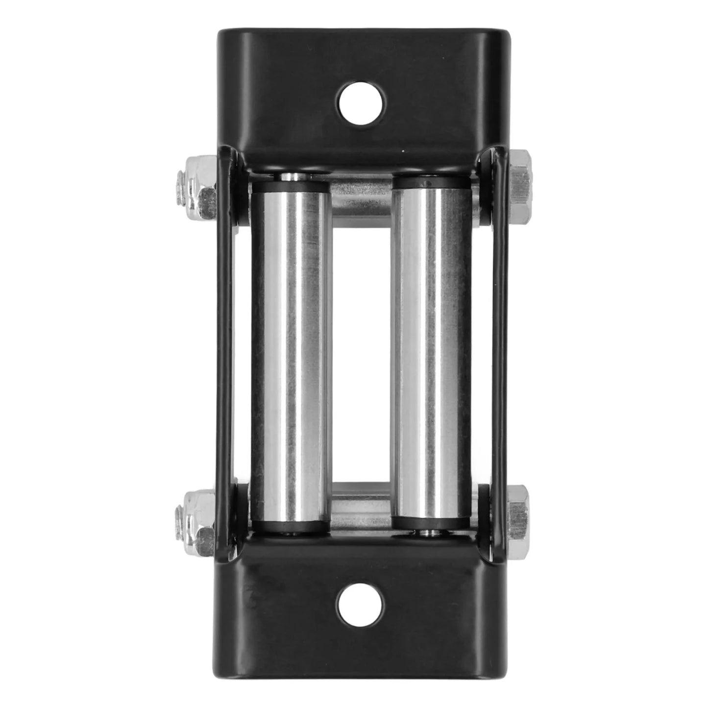 Winch Roller Fairlead Cable  4 Way High Strength Roller Steel Fairlead 4500LB Winch Roller Fairlead Cable