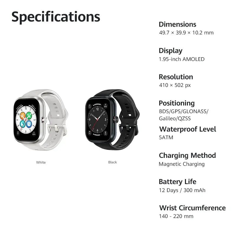 HONOR CHOICE Watch 1.95 AMOLED Display Bluetooth Calling 120 Workout NairoMarket