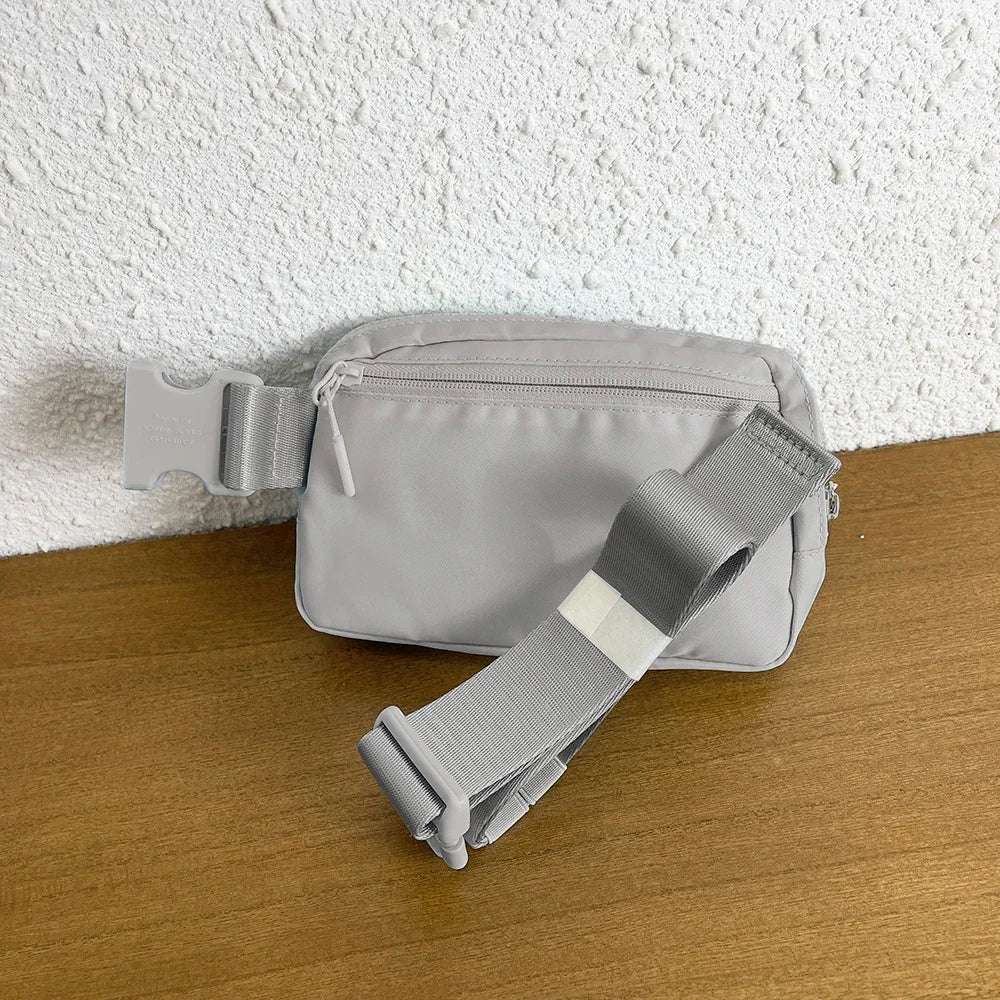 Fashion Yoga Fanny pack Metal Logo Sports waist bag Yoga Mobile Bag Portable bag Unisex Fitness Running women's gift