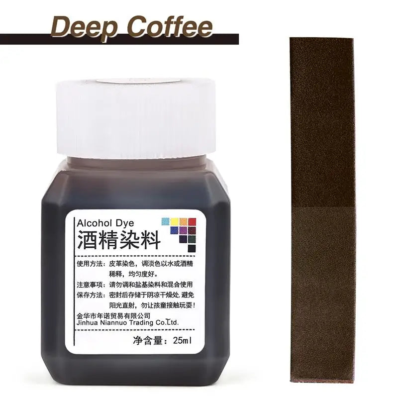 24 Color Leather Alcohol Dye Complete Set Of Diy Handmade Leather Cow Leather Dye Vegetable Tanned Leather Dye Alcohol Dye Water