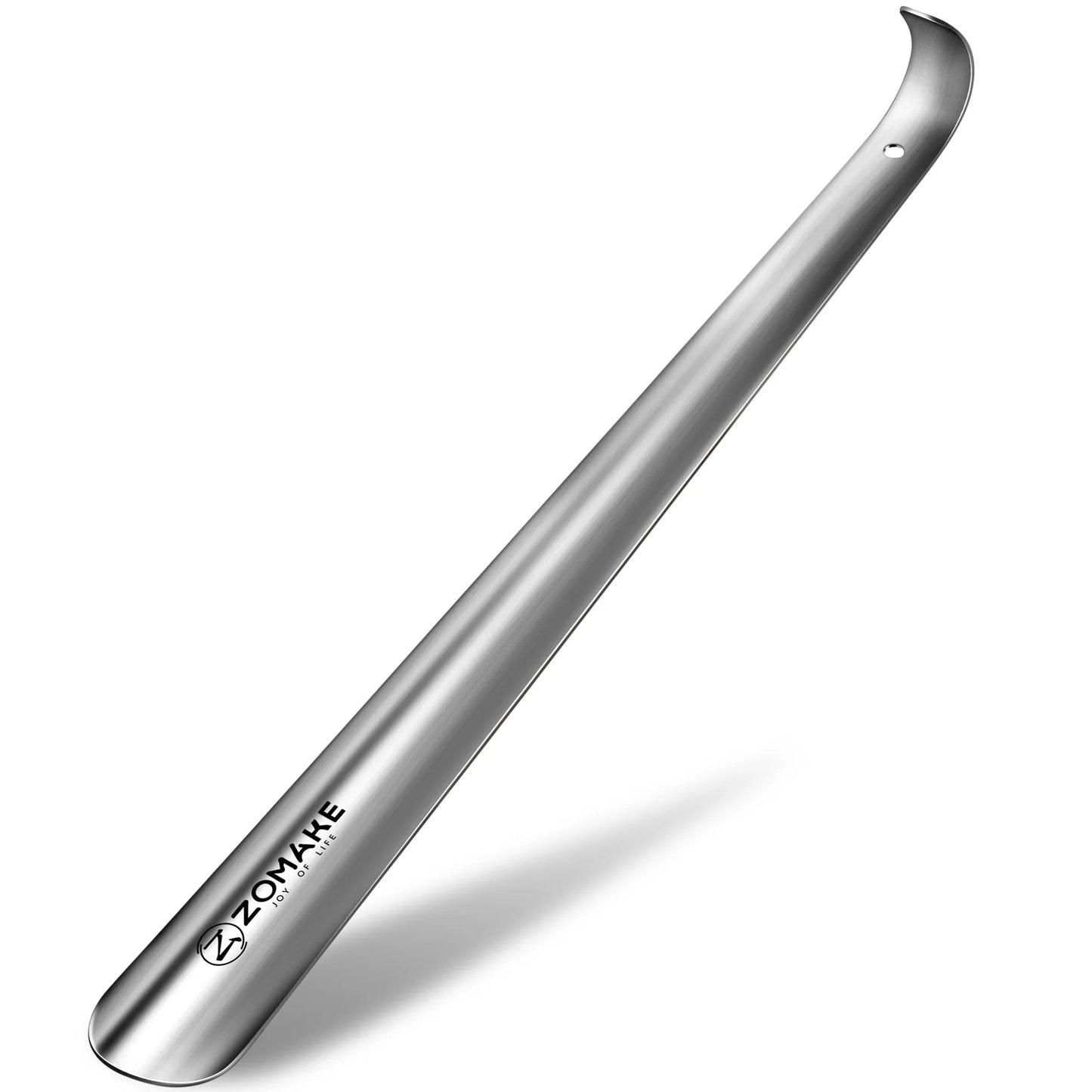 42cm Extra Long Shoe Horn Stainless Steel Silver Metal Shoes Remover Shoehorn Lifter Aid Slip Shoe Pull Tool Shoespooner