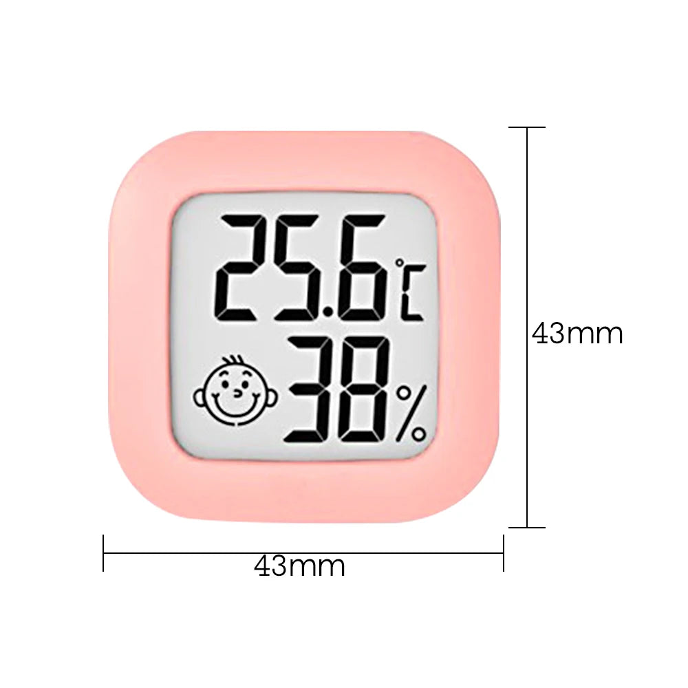 LCD Digital Thermometer Hygrometer Indoor Room Electronic Temperature Humidity Meter Sensor Gauge Weather Station For Home