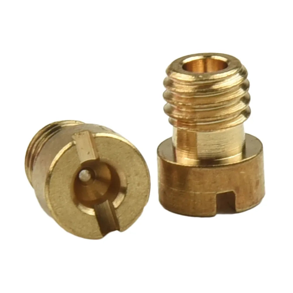 25pcs Carburetor Main Jet M5 5mm Thread For Dellorto Carburetor Vergaser SHA SHBC SHB Injector Nozzle Size 55-115