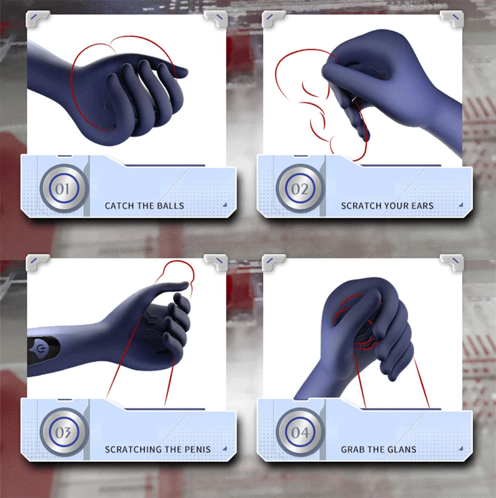Penis Trainer Glans Vibrator Stimulator Male Sex Toy Glans Penis Long Lasting Exercise Vibrator Stroker Glans Trainer Stimulator