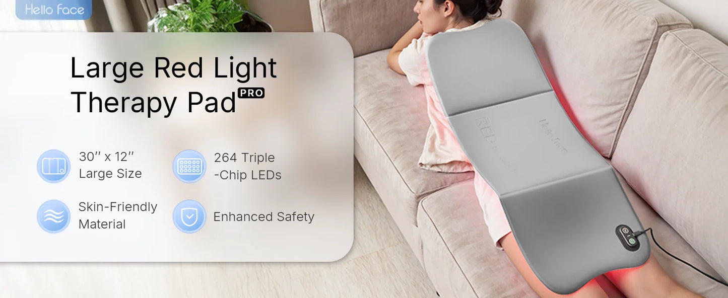 660nm 850nm Wearable Super Large Red Infrared Light Therapy Pad 792pcs LEDs for Human Pet Body Pain Relief L7 Phototherapy Pad