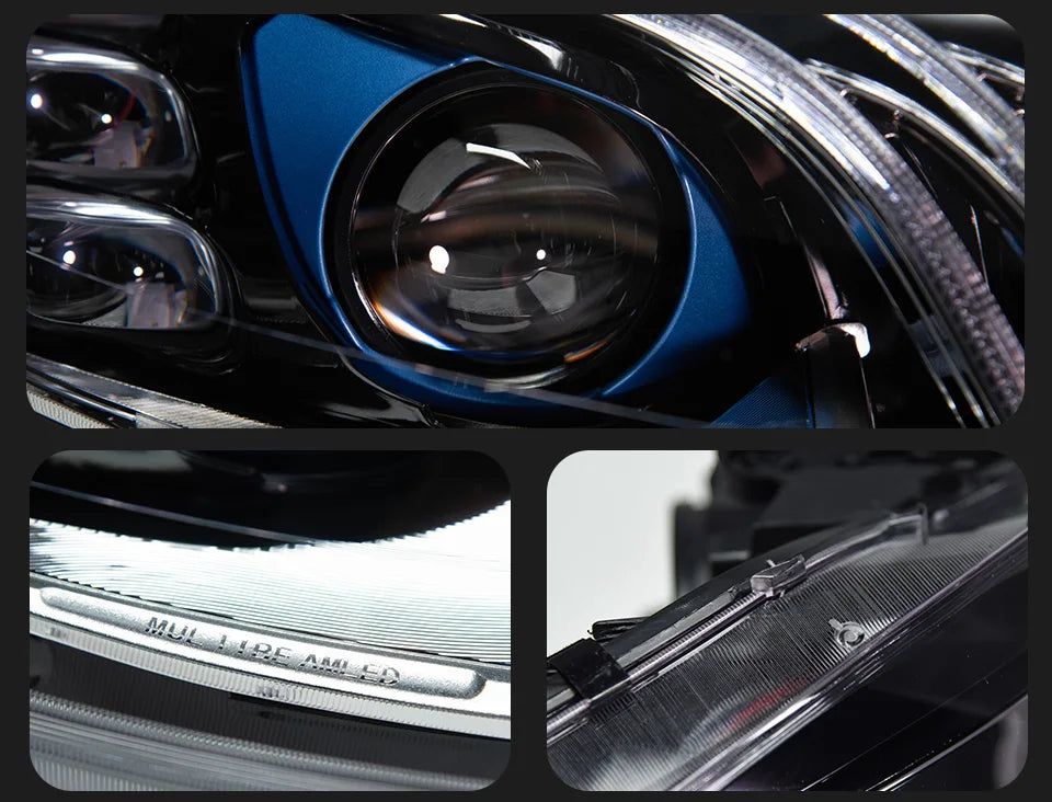 Car Lights for W221 2006-2013 S Class LED Auto Headlight Assembly Upgrade W222 Maybach Style Design Signal Lamp Accessories