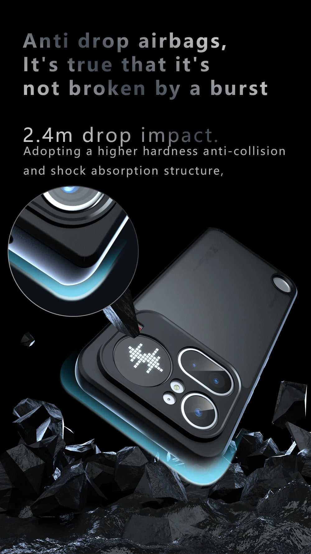 For Nothing Phone 4a Pro Case Matte Transparent Back Cover Protect Shell Shockproof Bumper