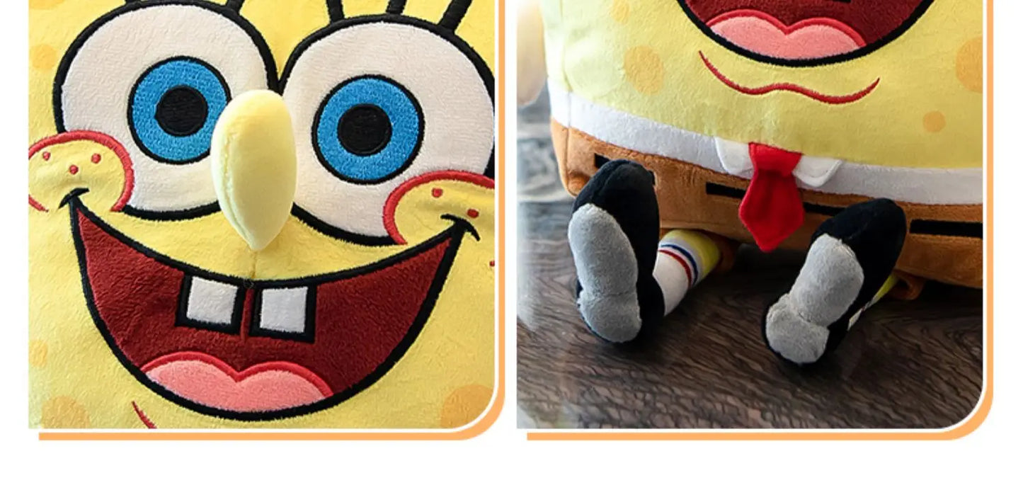 Anime Spongebob Squarepants Patrick Star Squidward Eugene H. Krabs Gary Kawaii Stuffed Plush Toys keychain Birthday Gift For Kid