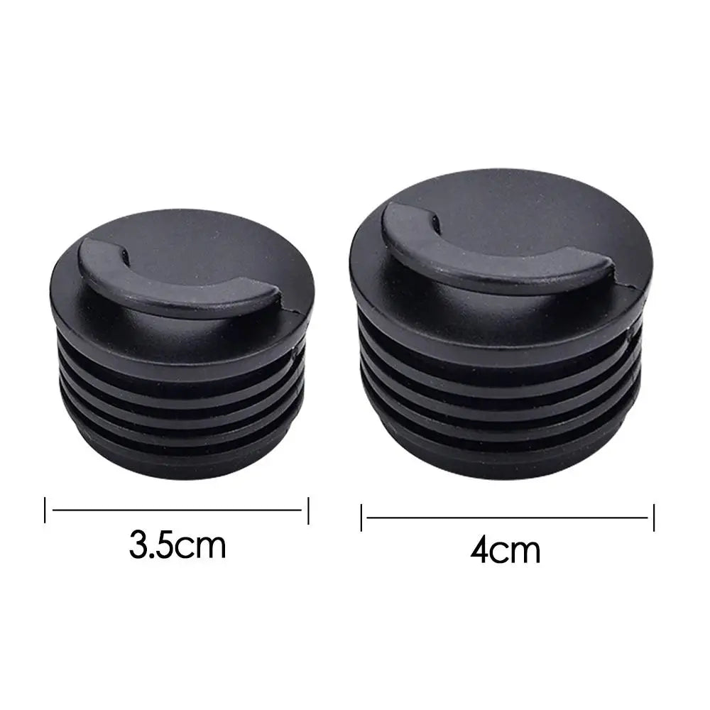 4pcs Marine Boat Rubber Kayak Rafting Parts Bung Rubber Scupper Stopper Scupper Holes Plugs Drain Holes Plugs