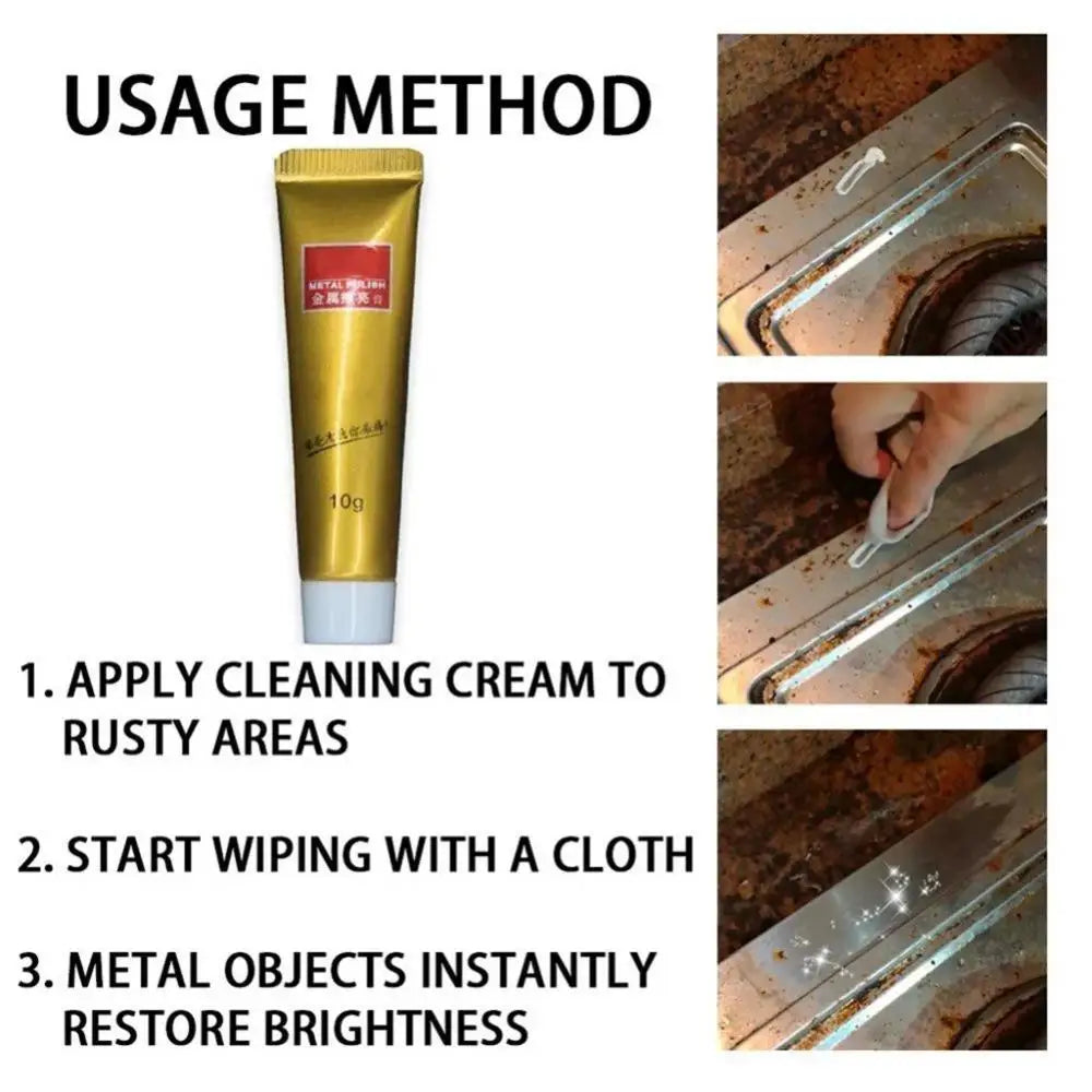 Cleaning Cream Rust Remover For Home Industry Motorcycle 5pcs Metal Polishing Cream Multifunctional Nano Polishing Powder