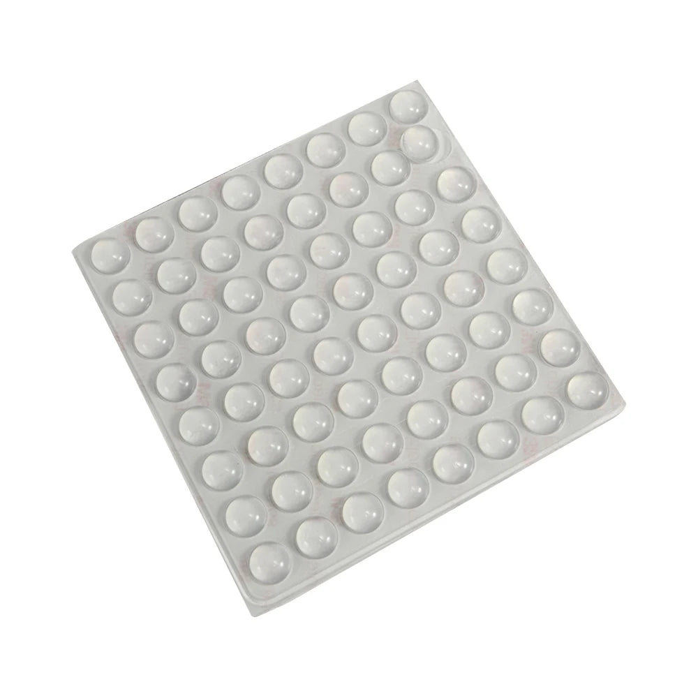 100Pcs Self Adhesive Door Stopper Rubber Damper Buffer Cabinet Bumpers Silicone Furniture Pads Cushion Protective Pads